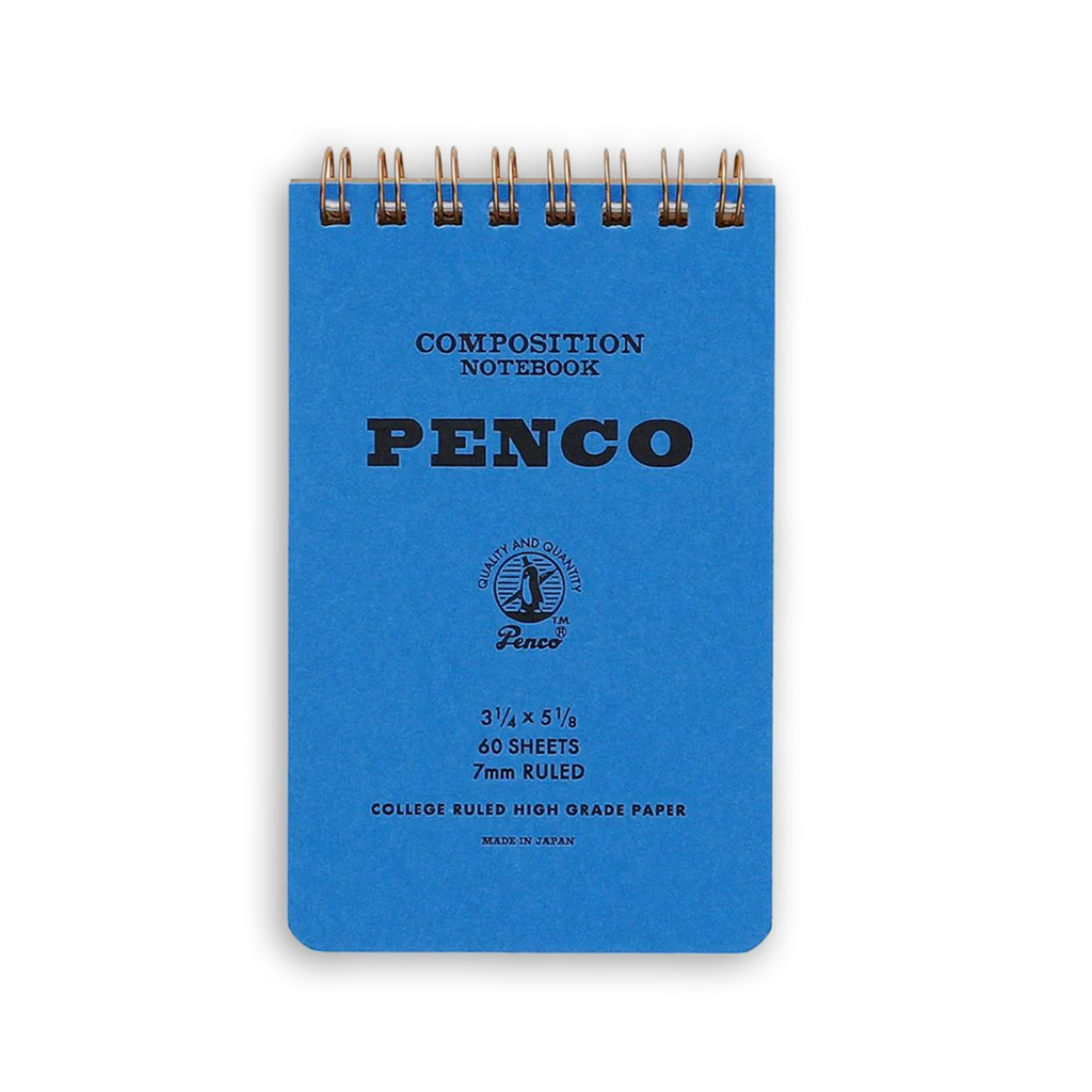 BLUE PENCO COIL NOTEPAD