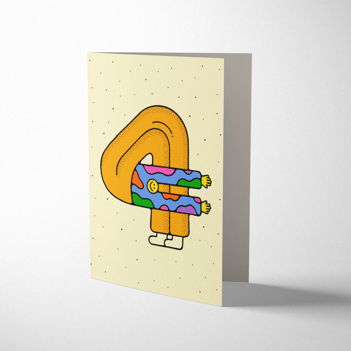 FOUR BIRTHDAY CARD