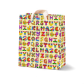 ALPHABET MEDIUM GIFT BAG