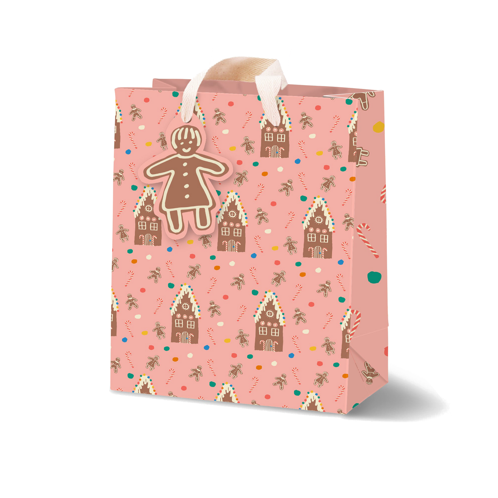 GINGERBREAD HOUSE GIFT BAG