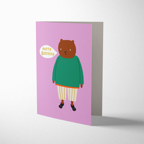 BEAR BIRTHDAY