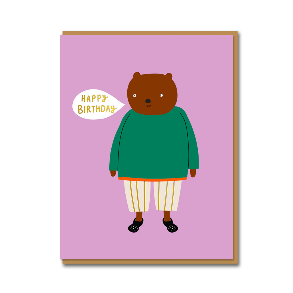 BEAR BIRTHDAY