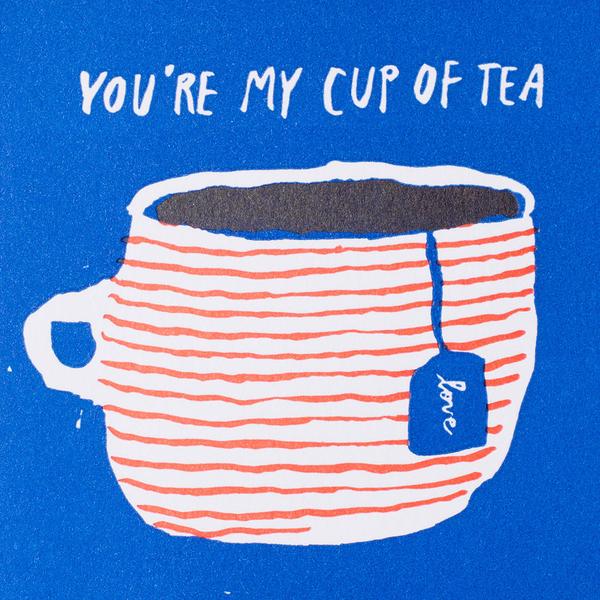 CUP OF TEA MINI CARD