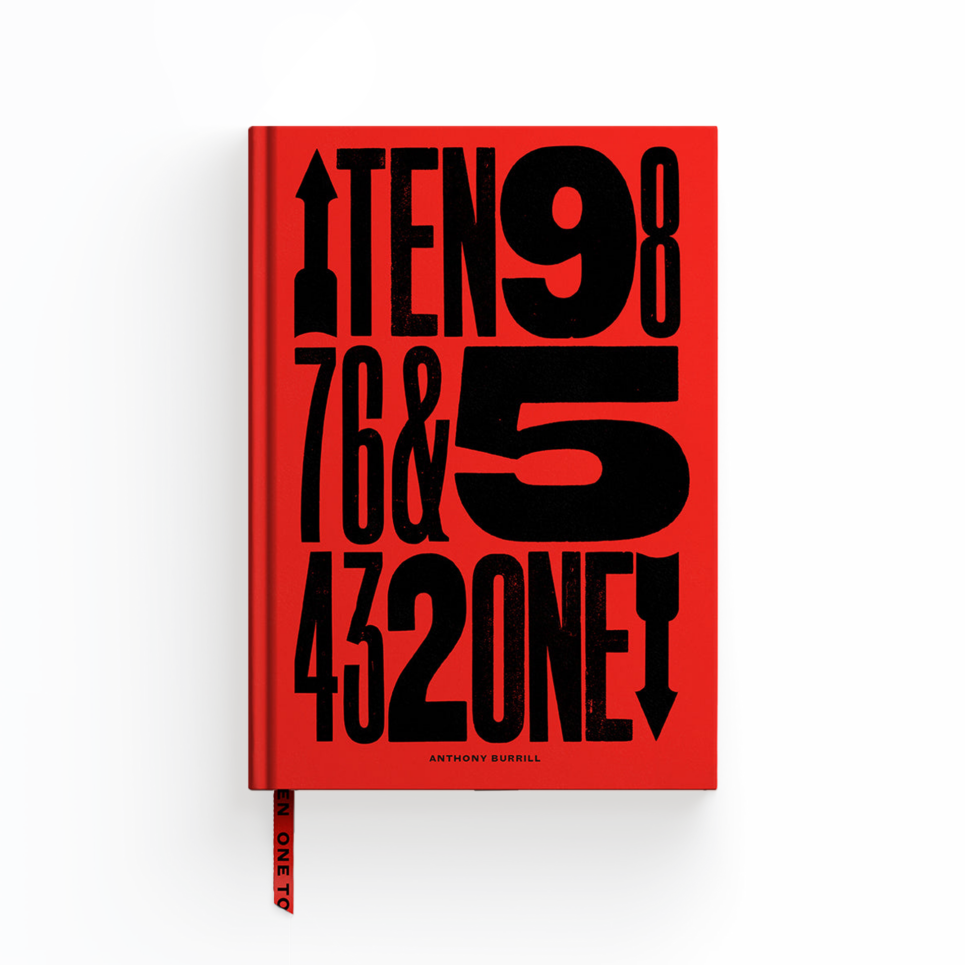 ONE TO TEN NOTEBOOK BY ANTHONY BURRILL