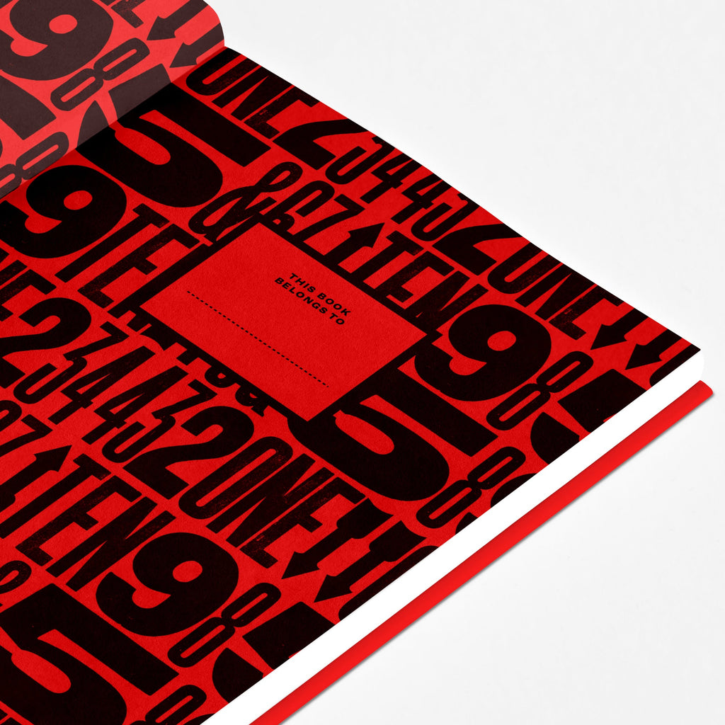 ONE TO TEN NOTEBOOK BY ANTHONY BURRILL