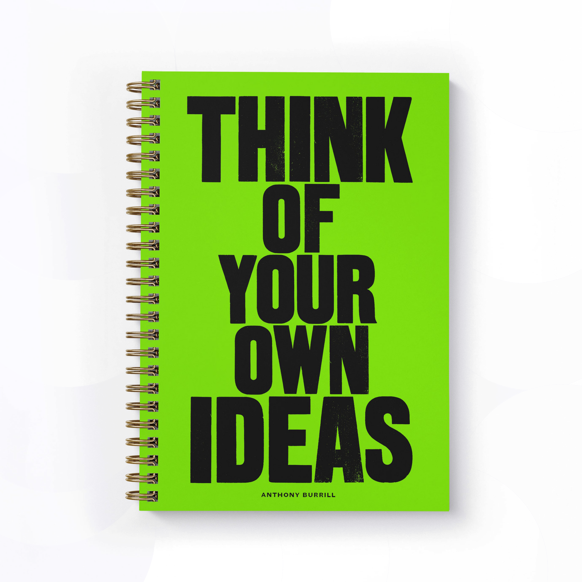 THINK OF YOUR OWN IDEAS A4 SKETCHBOOK