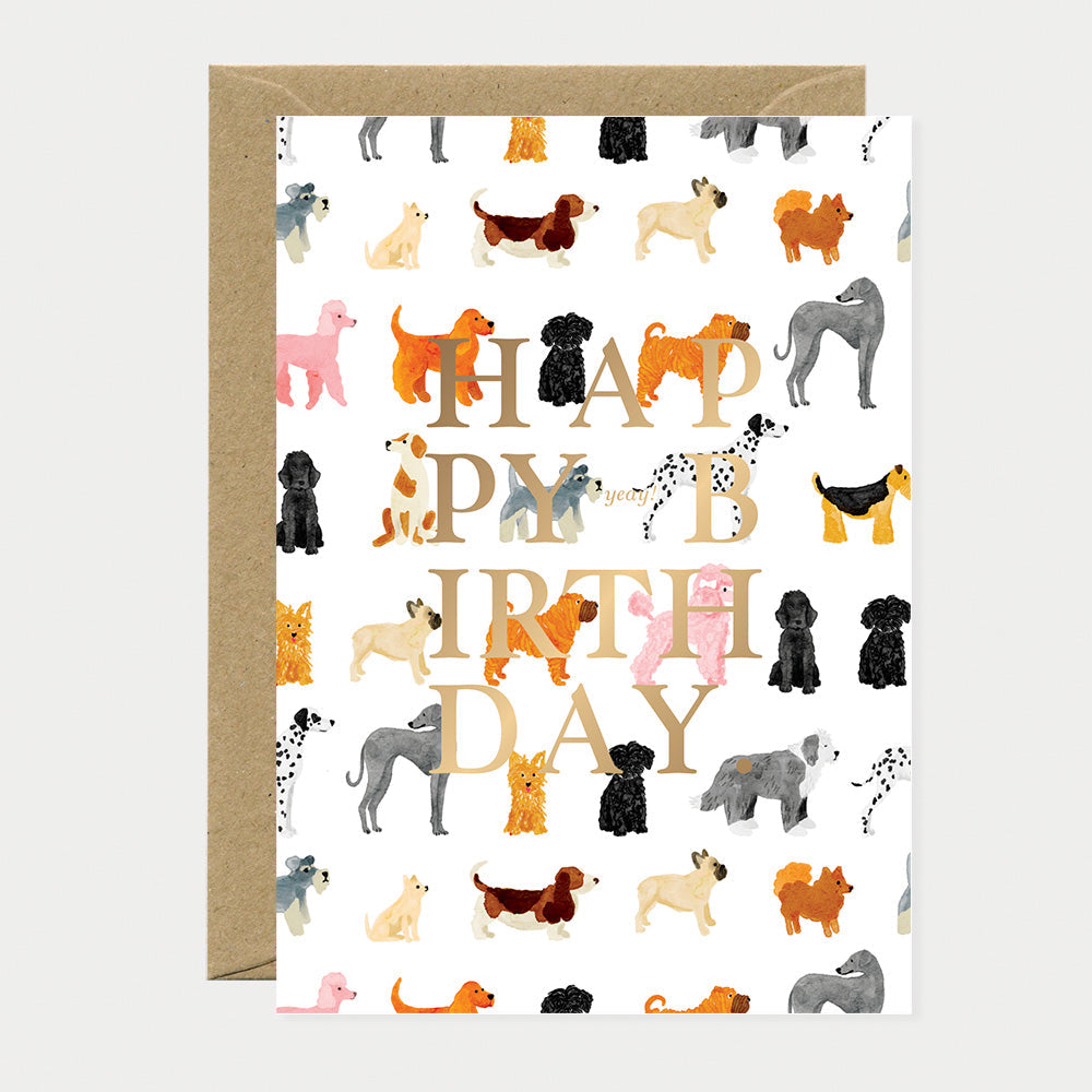 BIRTHDAY DOGS PATTERN