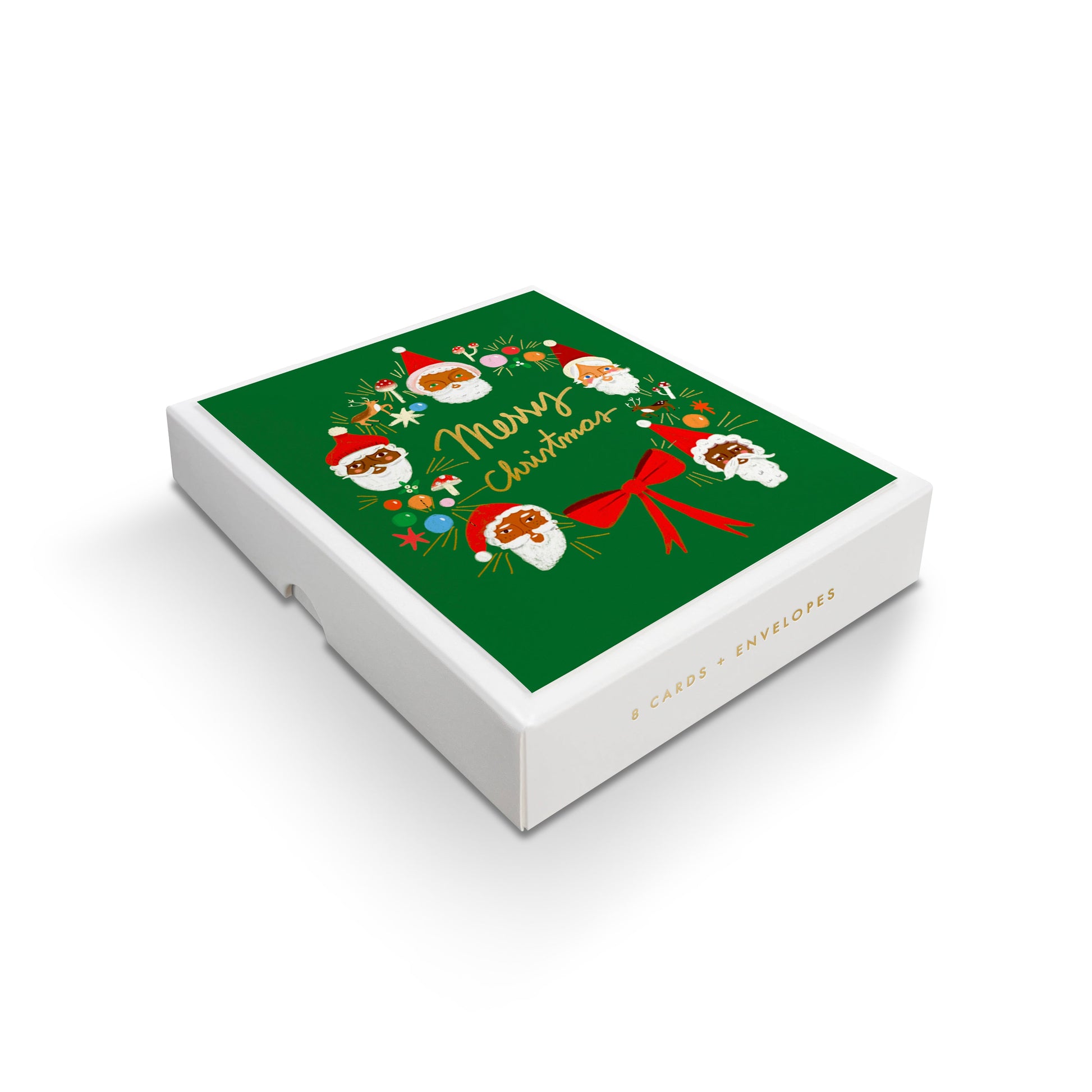 FATHER CHRISTMAS WREATH BOX SET
