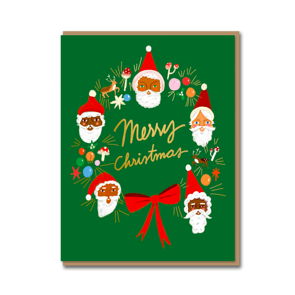 FATHER CHRISTMAS WREATH