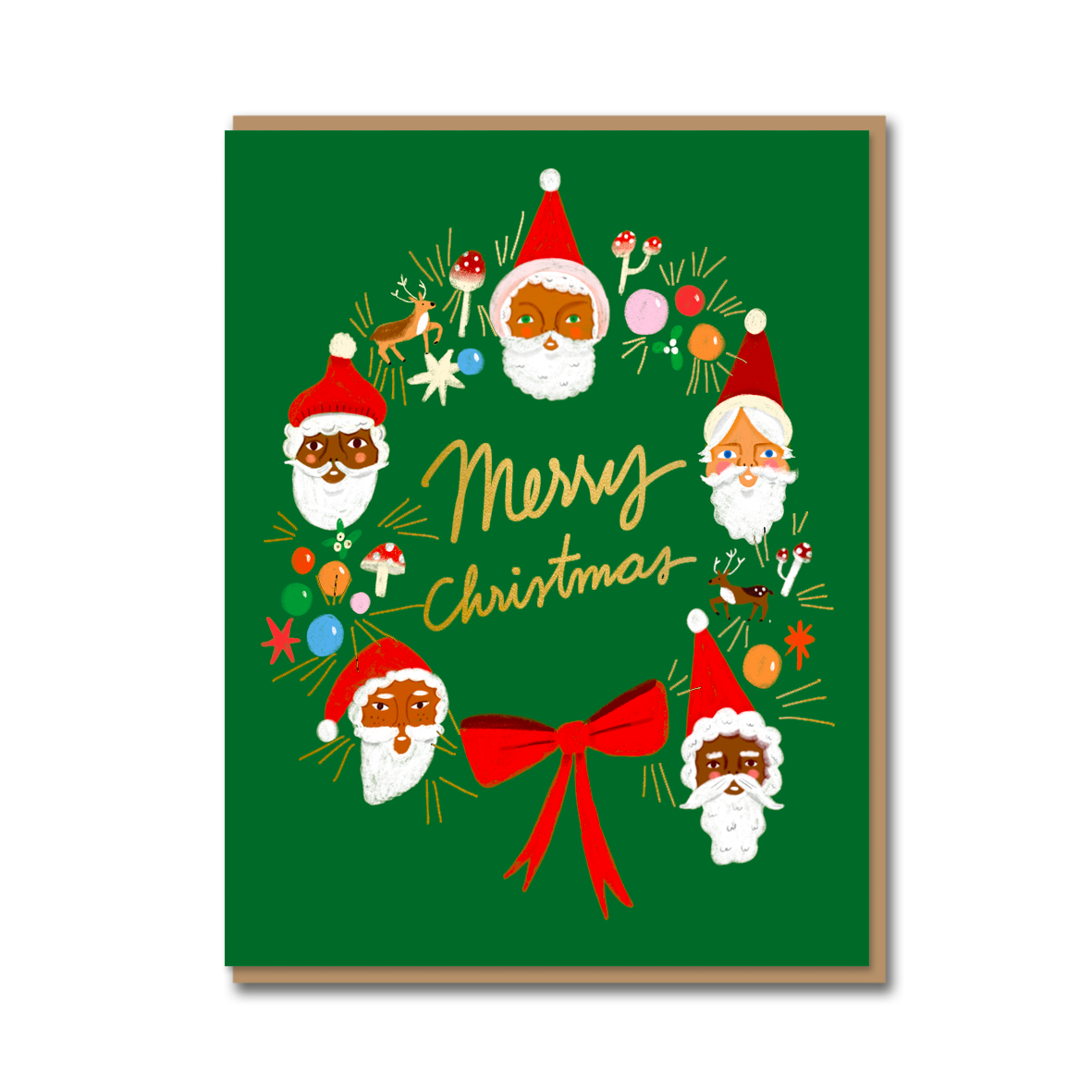 FATHER CHRISTMAS WREATH