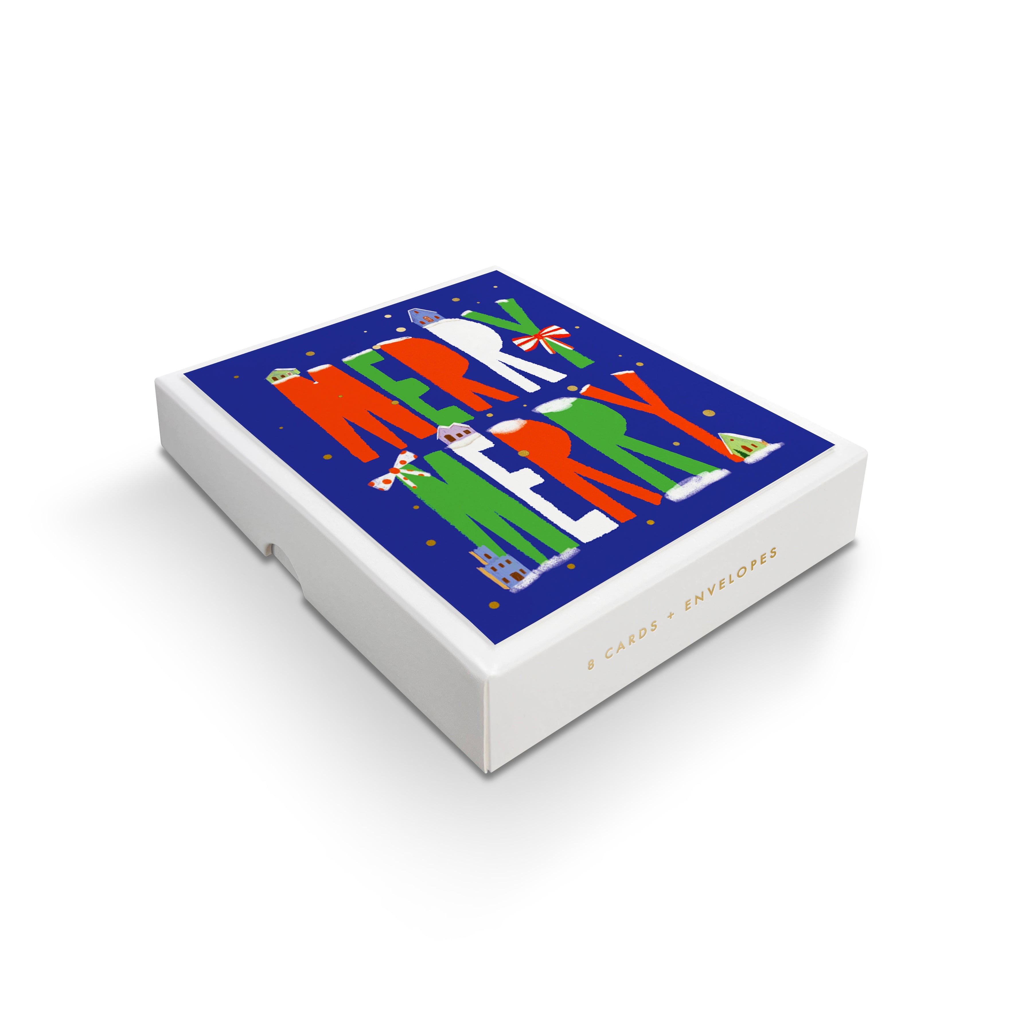 MERRY VILLAGE BOX SET