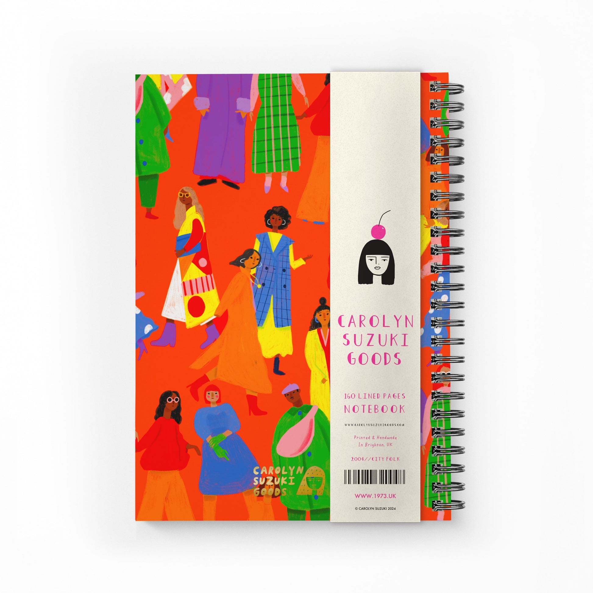 CITY FOLK A4 NOTEBOOK