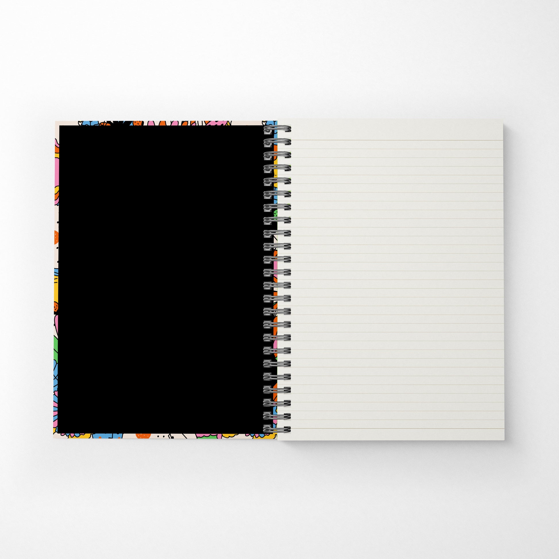 MELLOW PETALS A4 SPIRAL BOUND NOTEBOOK