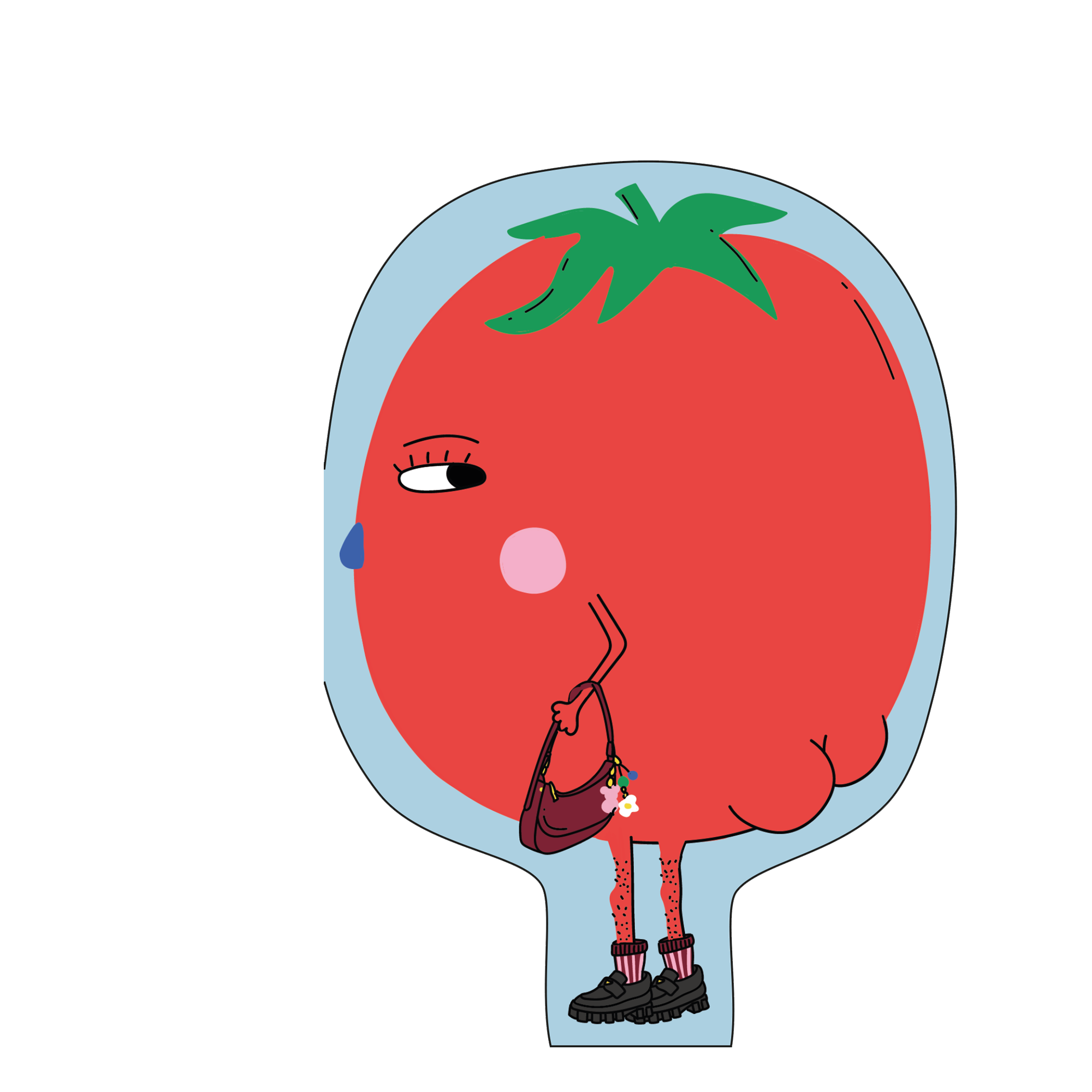 HEY TOMATO! DIE CUT