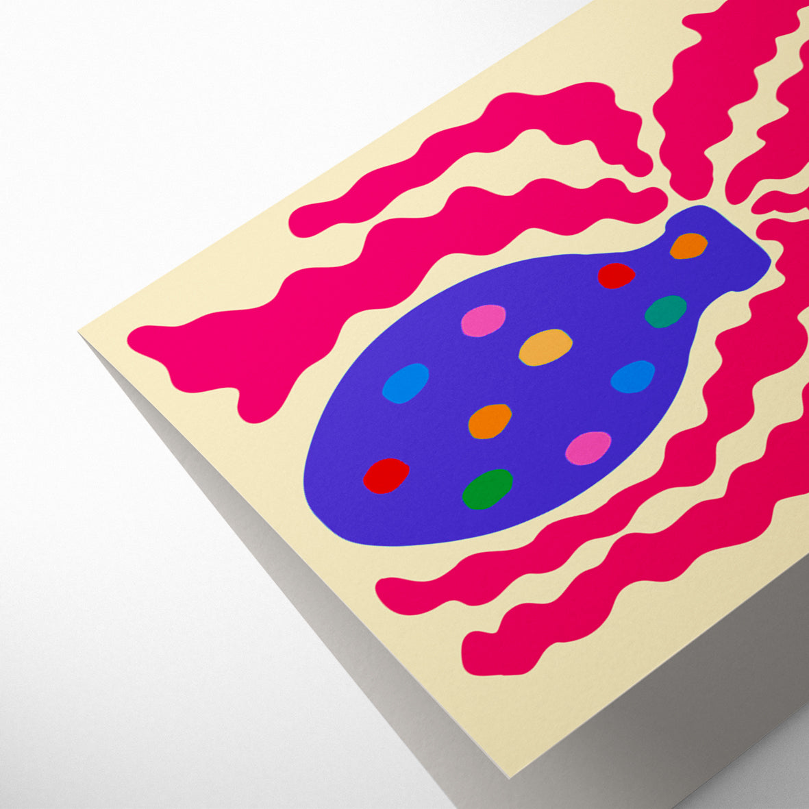 FISHBONE CACTUS SPOTTY VASE