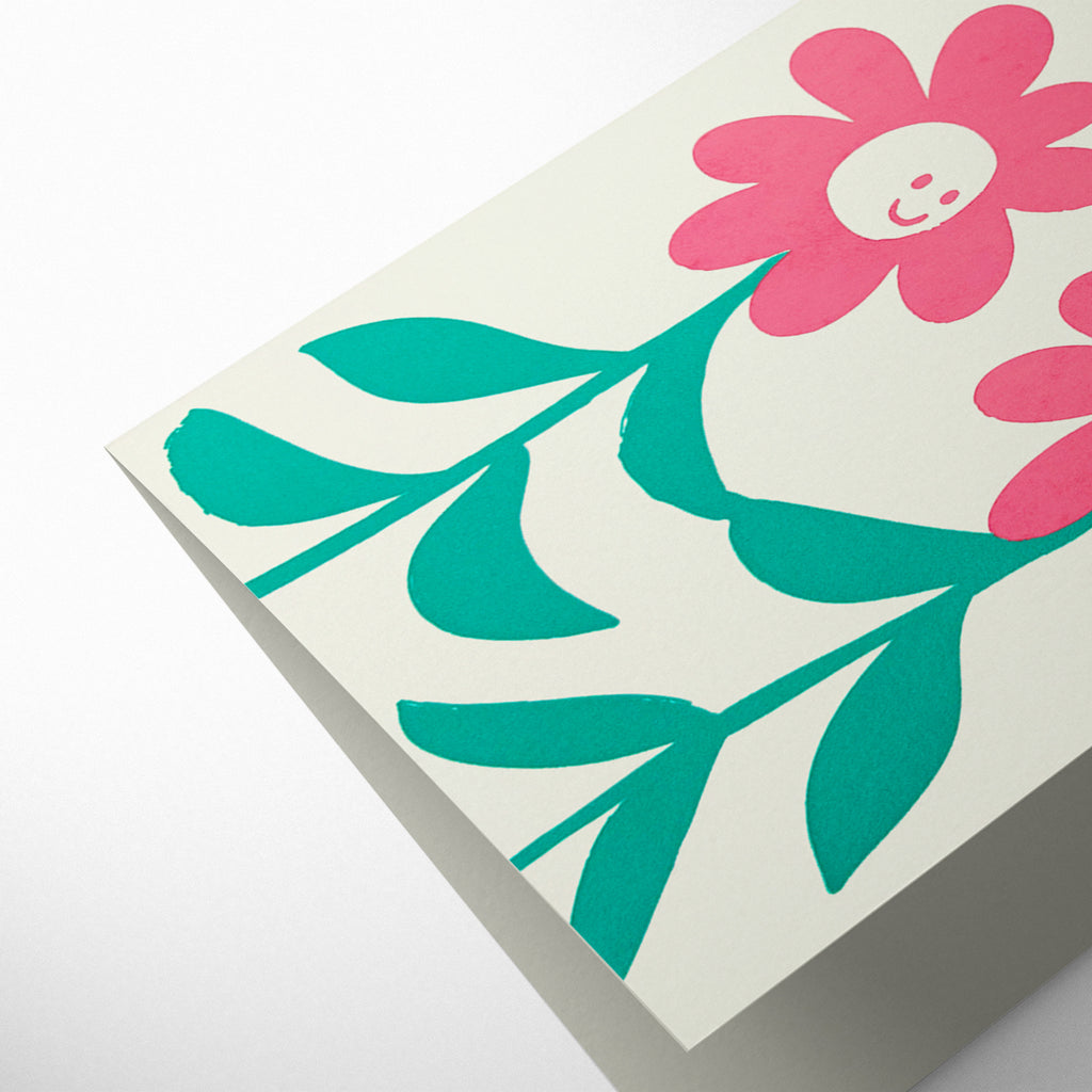 THANK YOU PINK FLOWERS