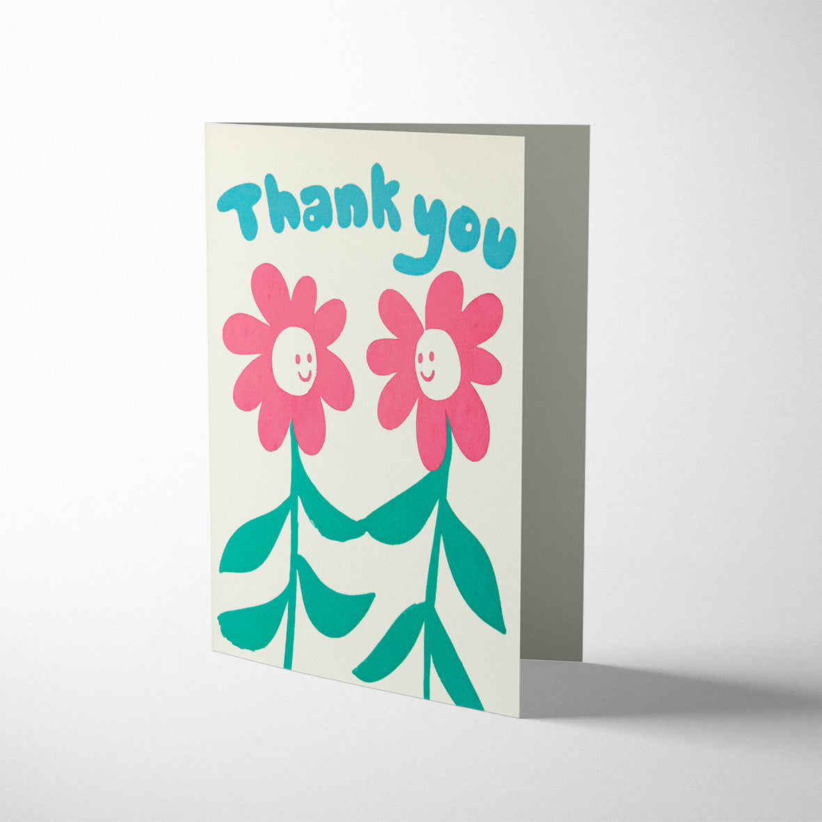 THANK YOU PINK FLOWERS