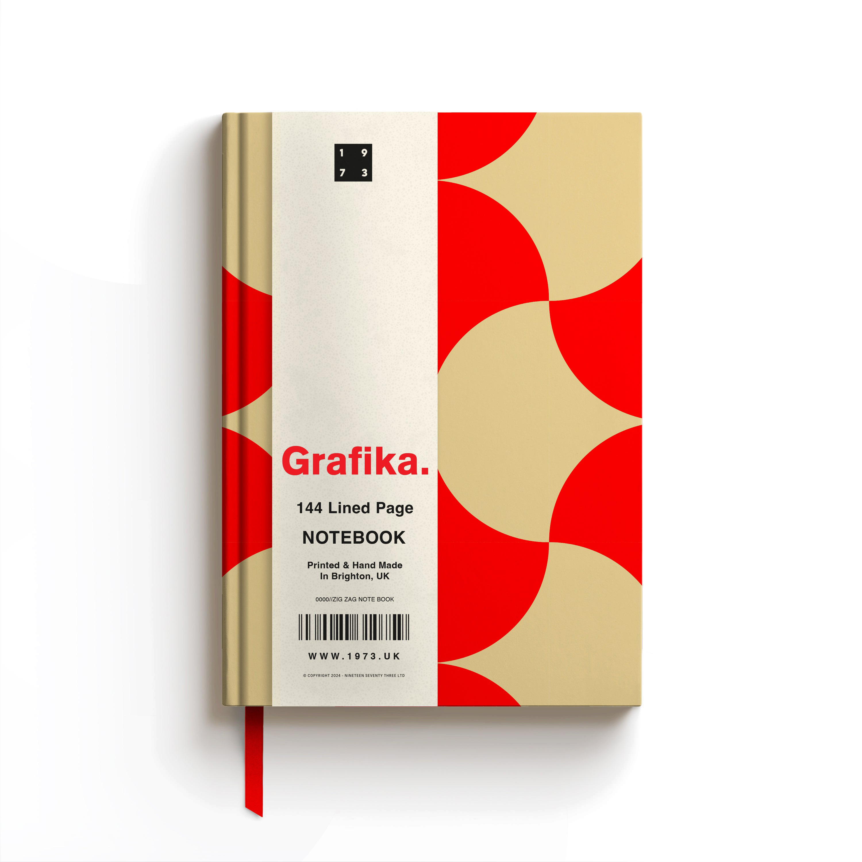 GRAFIKA: SEMI CIRCLE NOTEBOOK
