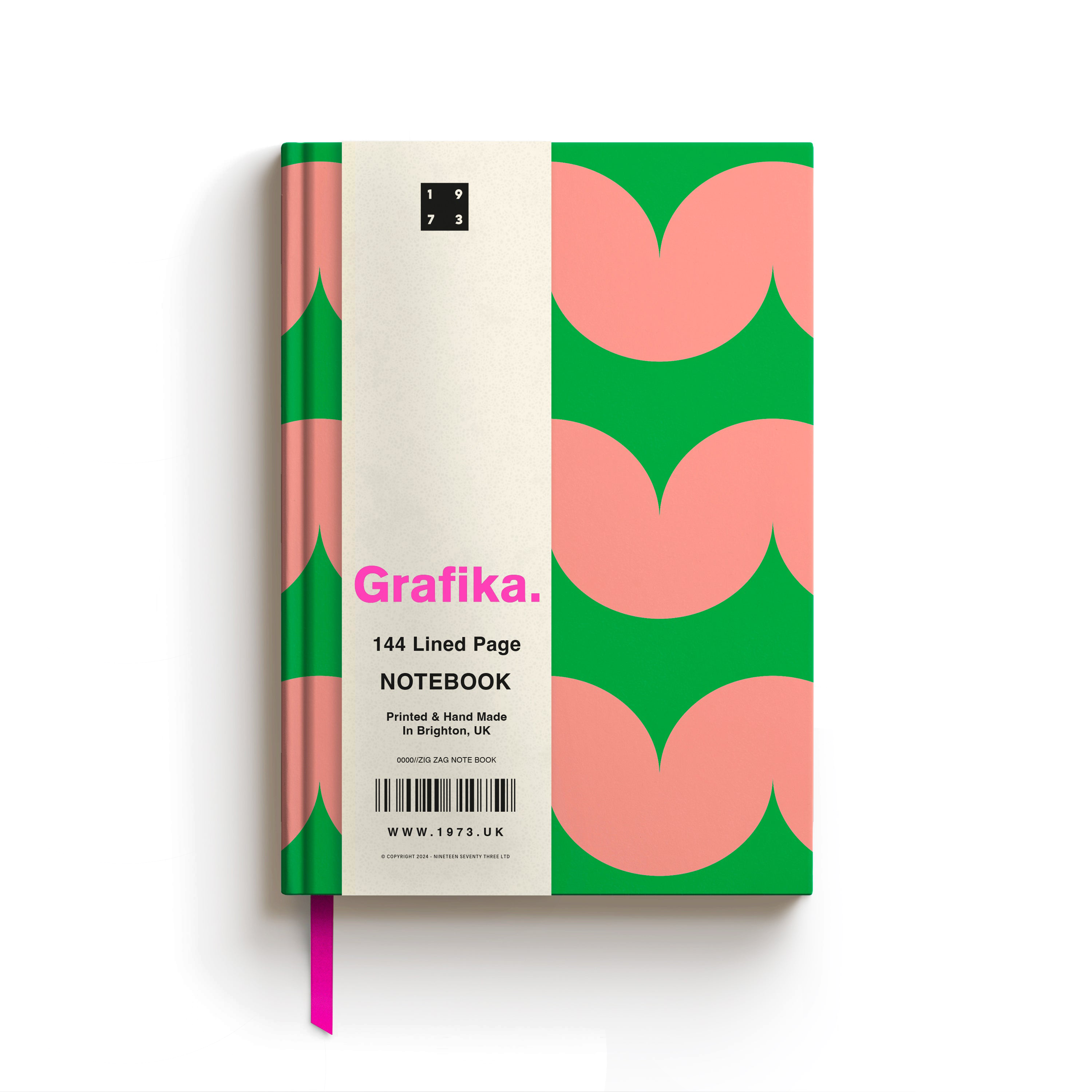 GRAFIKA WIGGLE A5 LINED NOTEBOOK