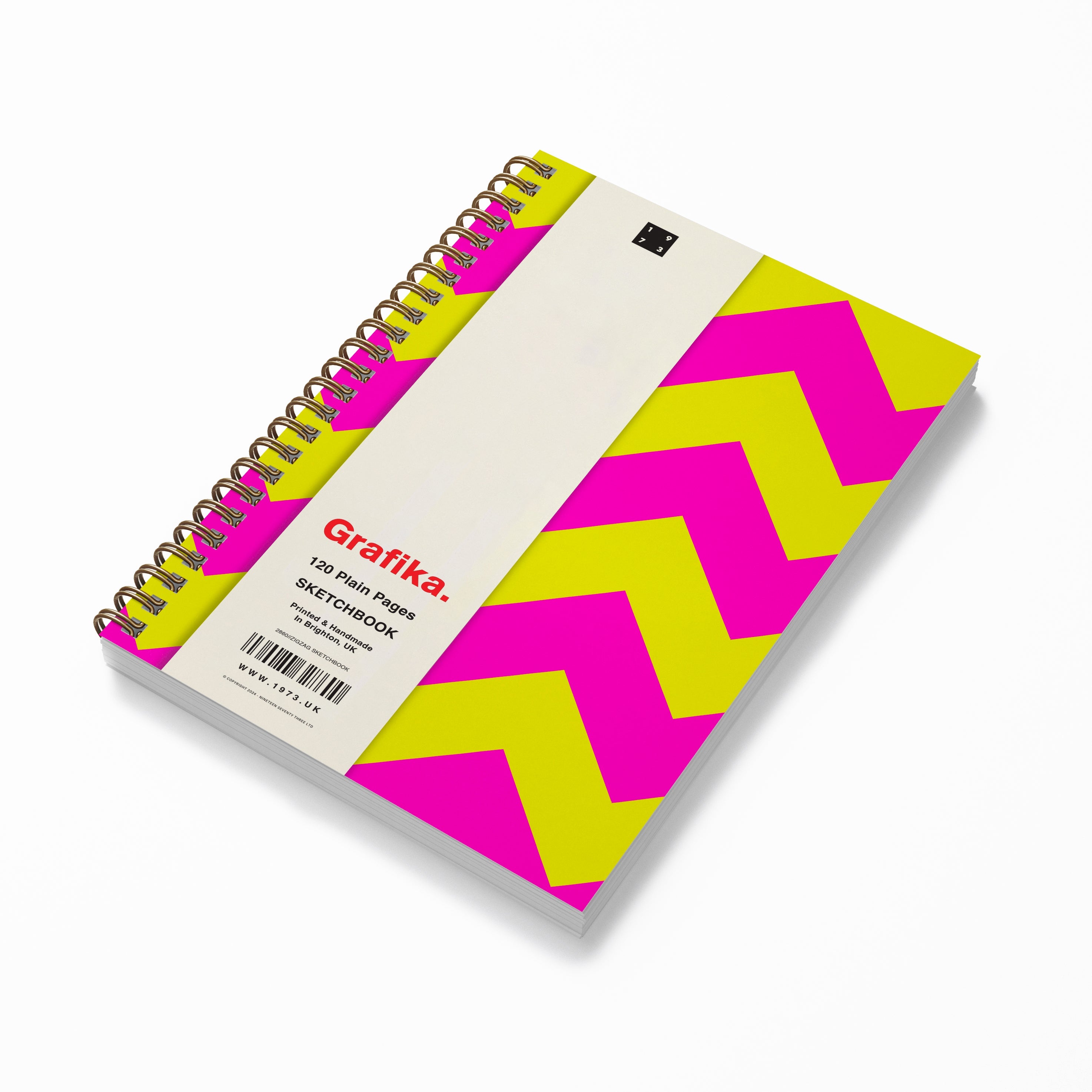 GRAFIKA ZIG ZAG A4 SKETCHBOOK