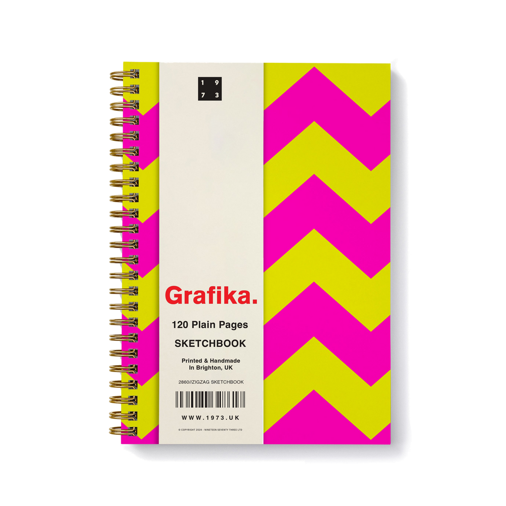 GRAFIKA ZIG ZAG A4 SKETCHBOOK