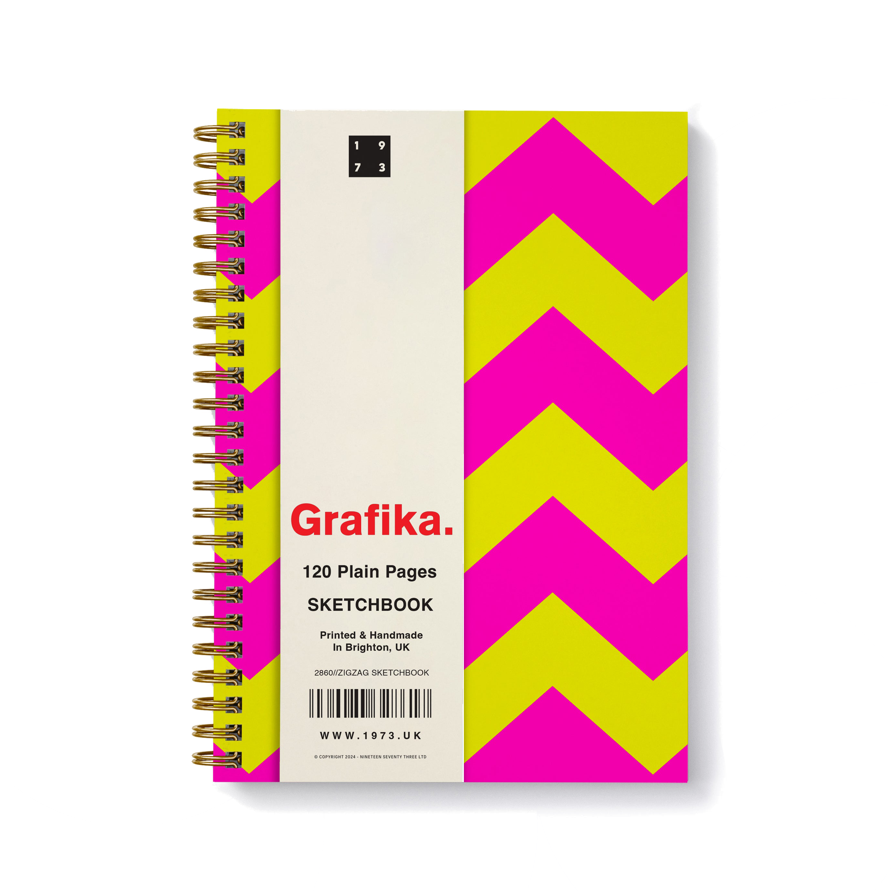 GRAFIKA ZIG ZAG A4 SKETCHBOOK