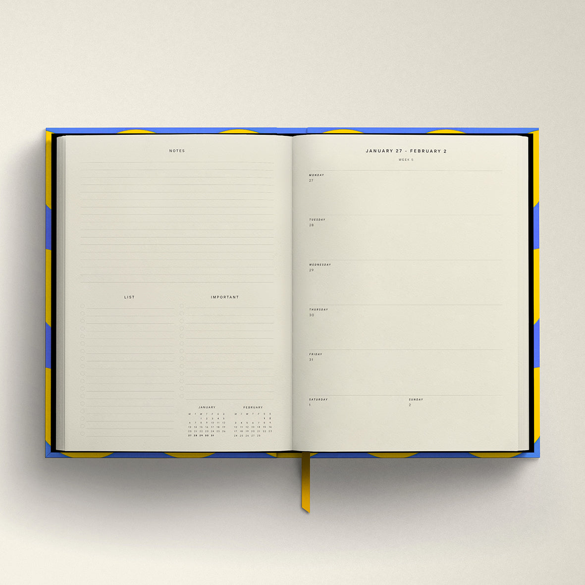 GRAFIKA WIGGLE 2026 DIARY