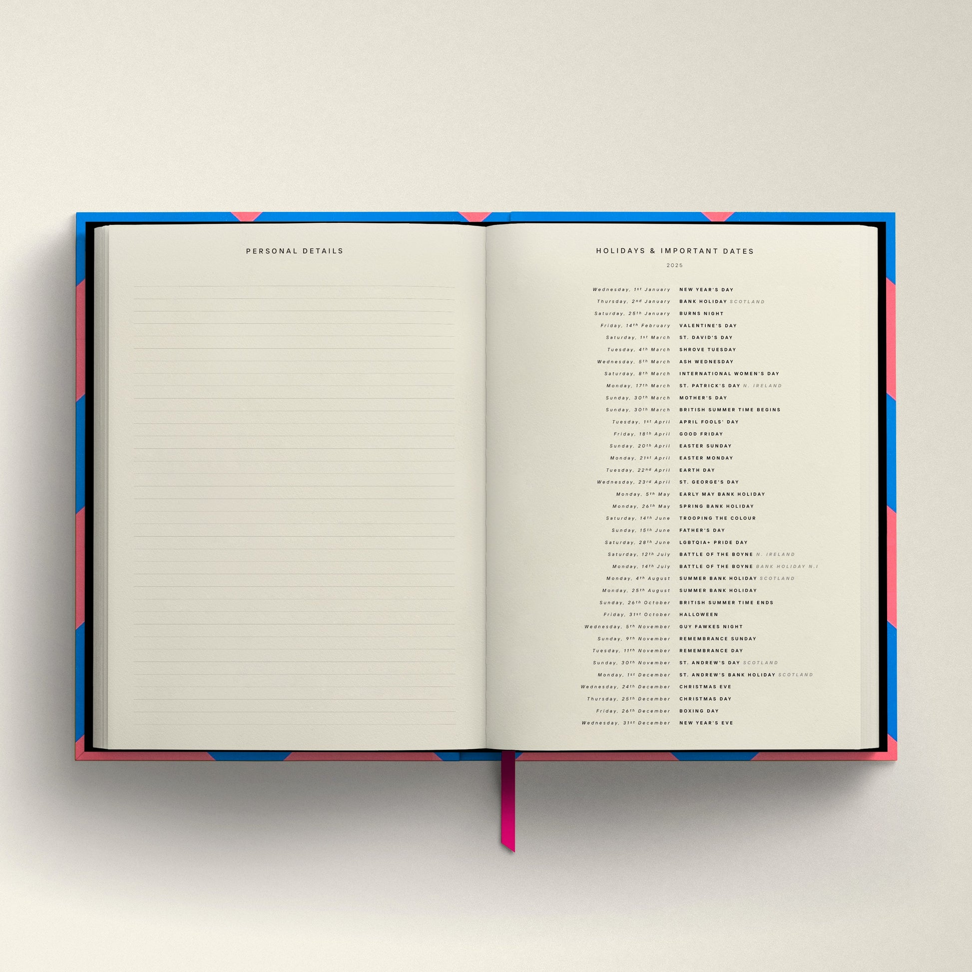 GRAFIKA ZIGZAG 2026 DIARY