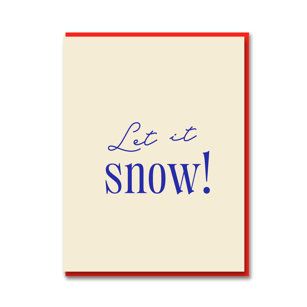 LET IT SNOW