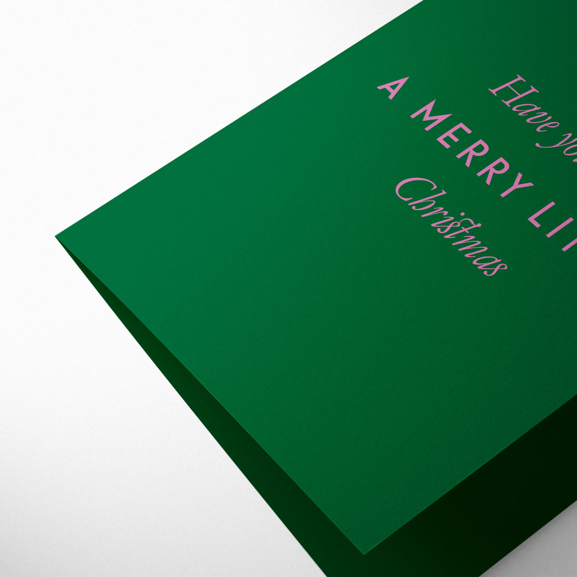 HAVE YOURSELF A MERRY LITTLE CHRISTMAS