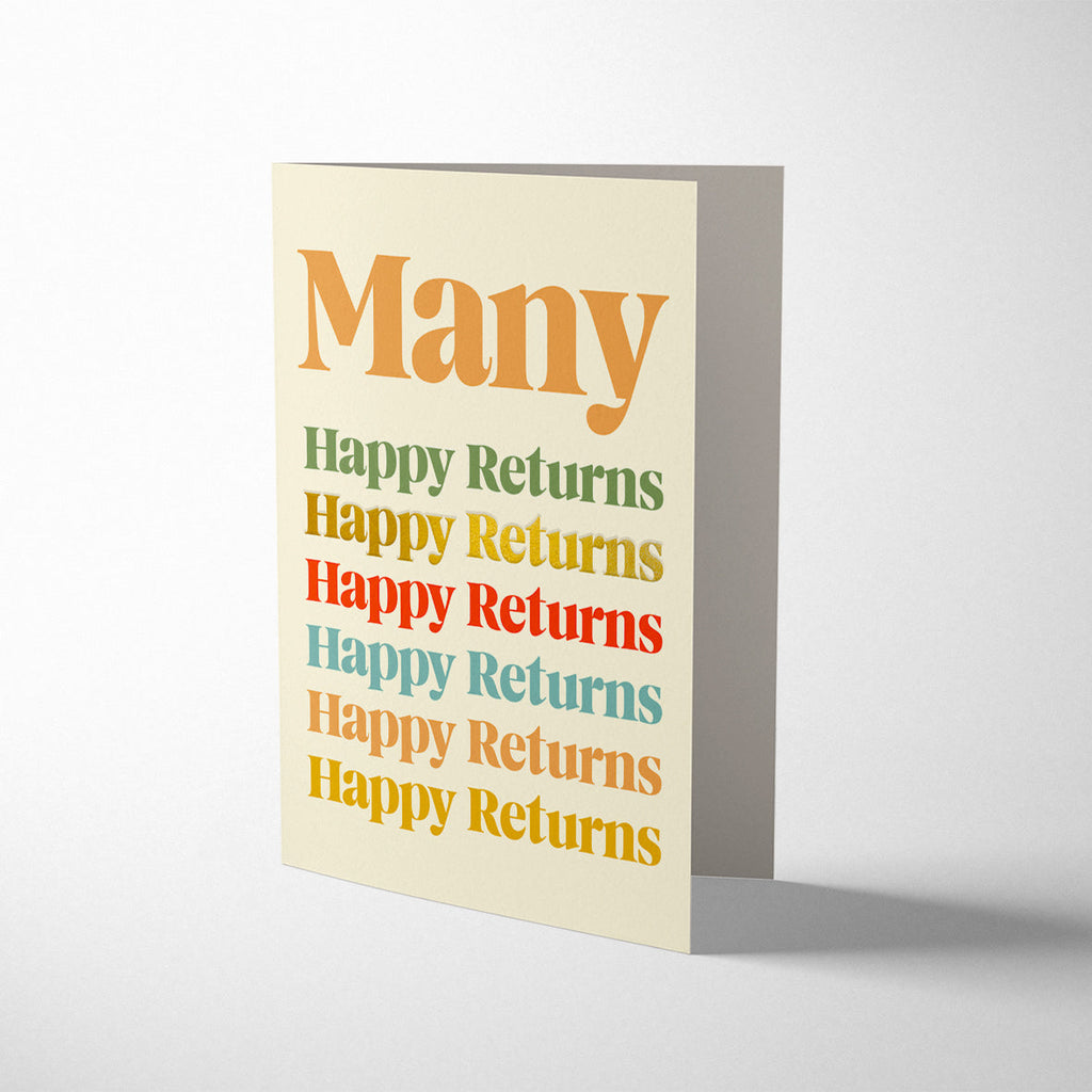 SERIF: MANY HAPPY RETURNS