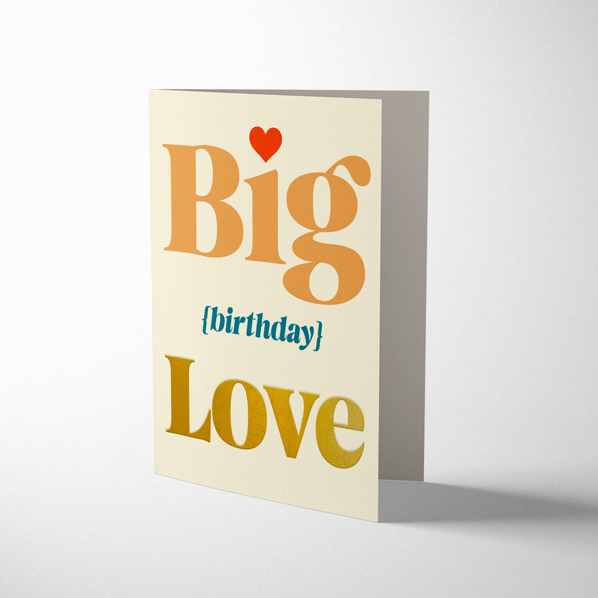 SERIF: BIG BIRTHDAY LOVE
