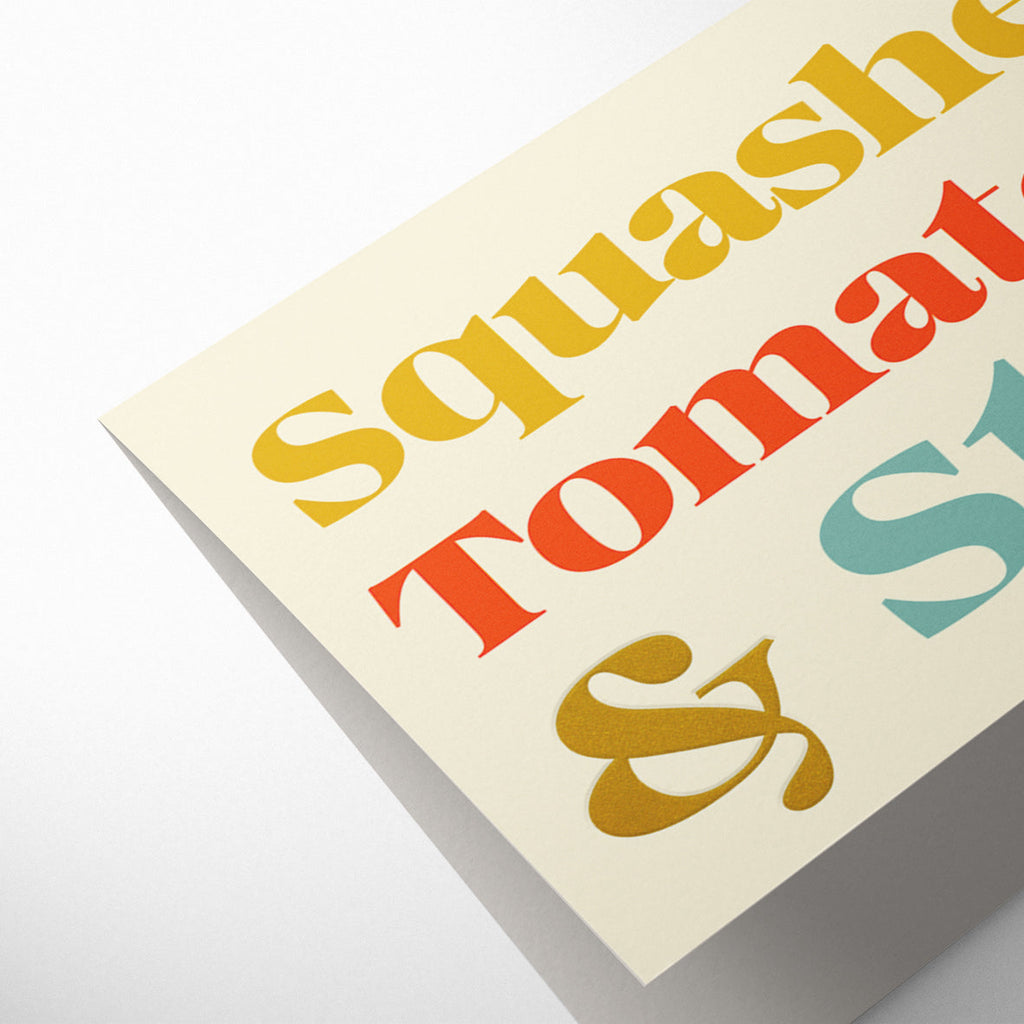 SERIF: SQUASHED TOMATOES & STEW