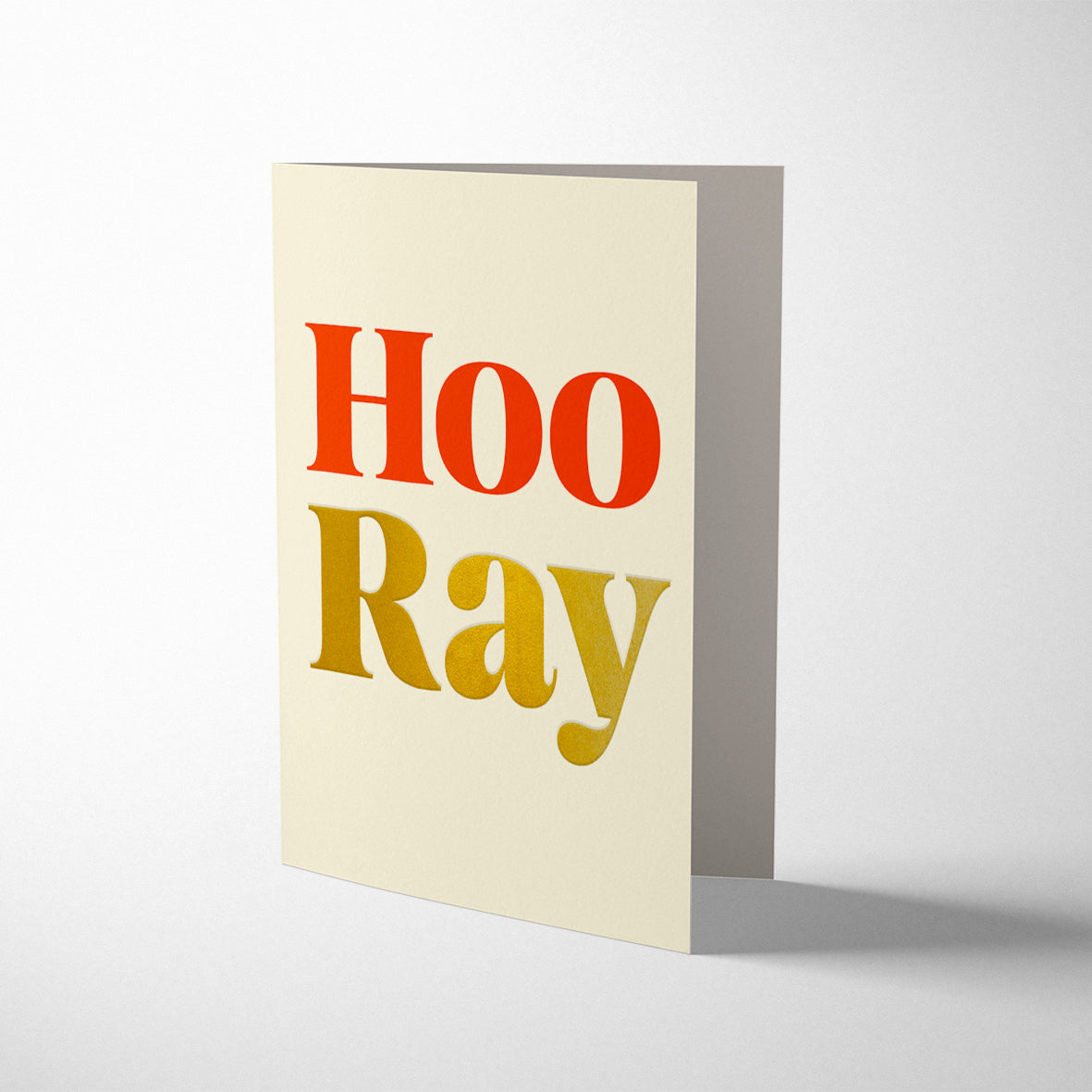 SERIF: HOO-RAY