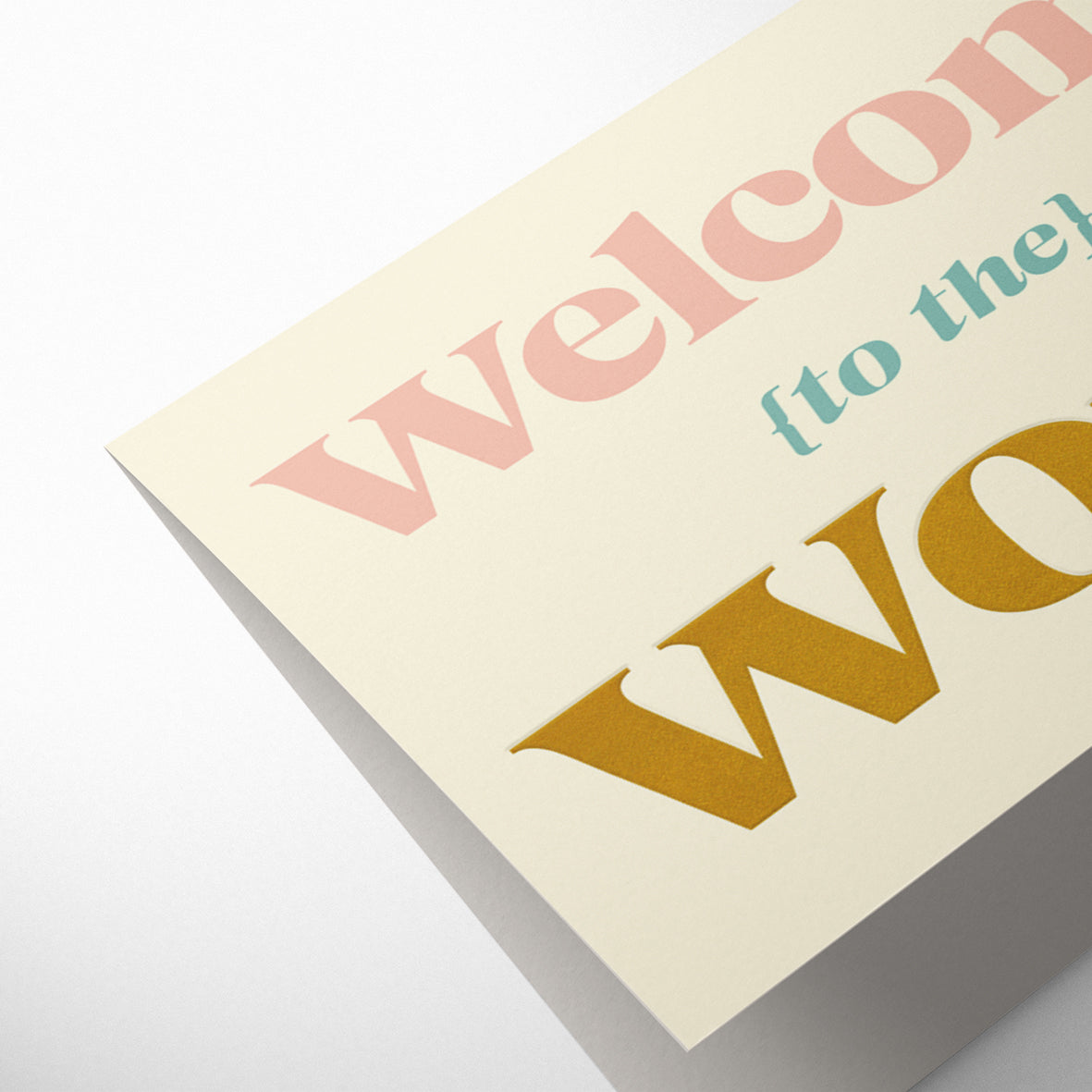 SERIF: WELCOME TO THE WORLD