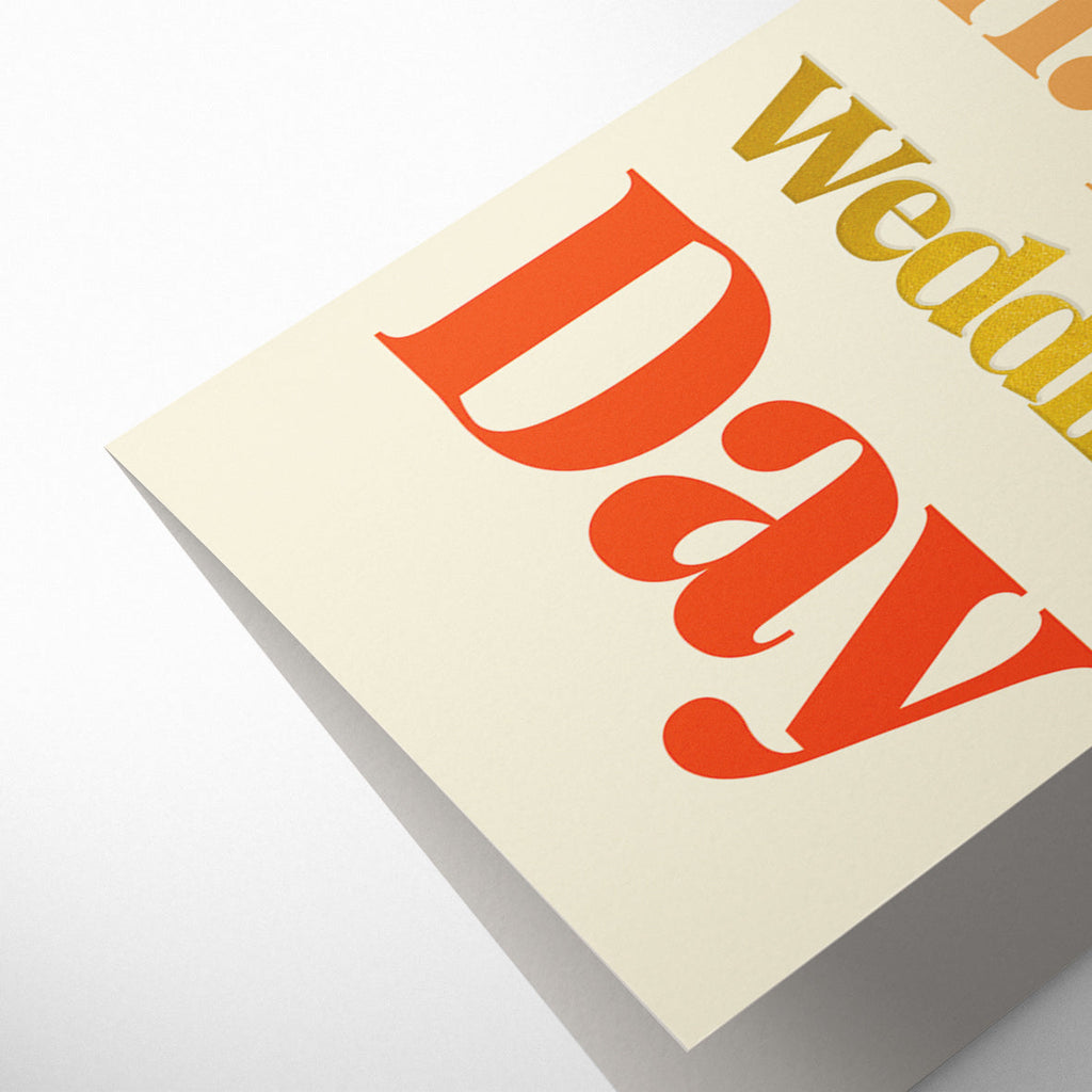 SERIF: HAPPY WEDDING DAY