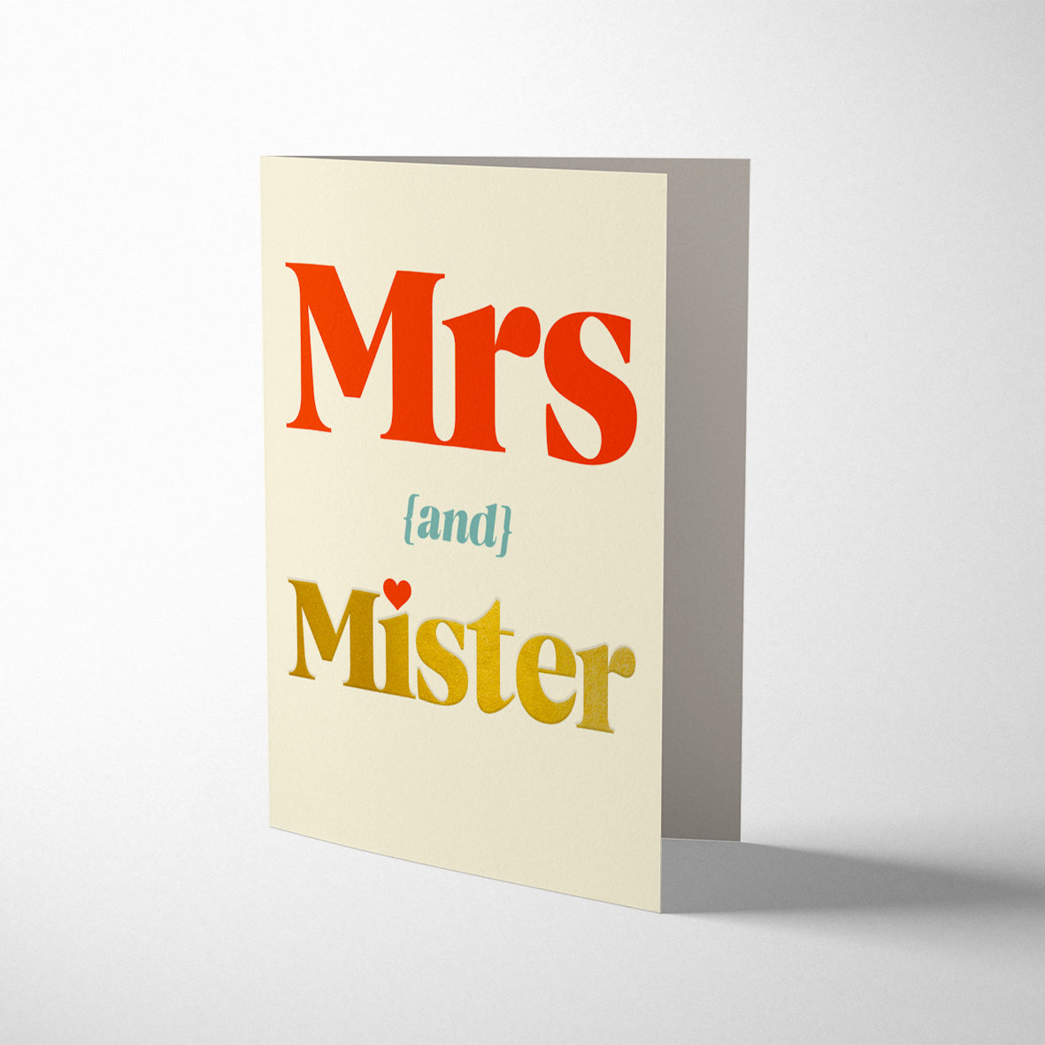 SERIF: MRS & MISTER