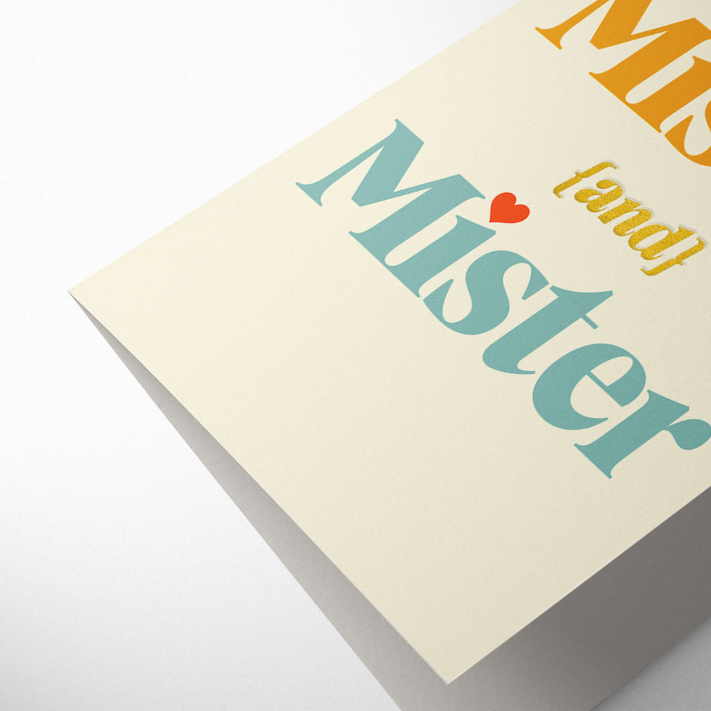 SERIF: MISTER & MISTER