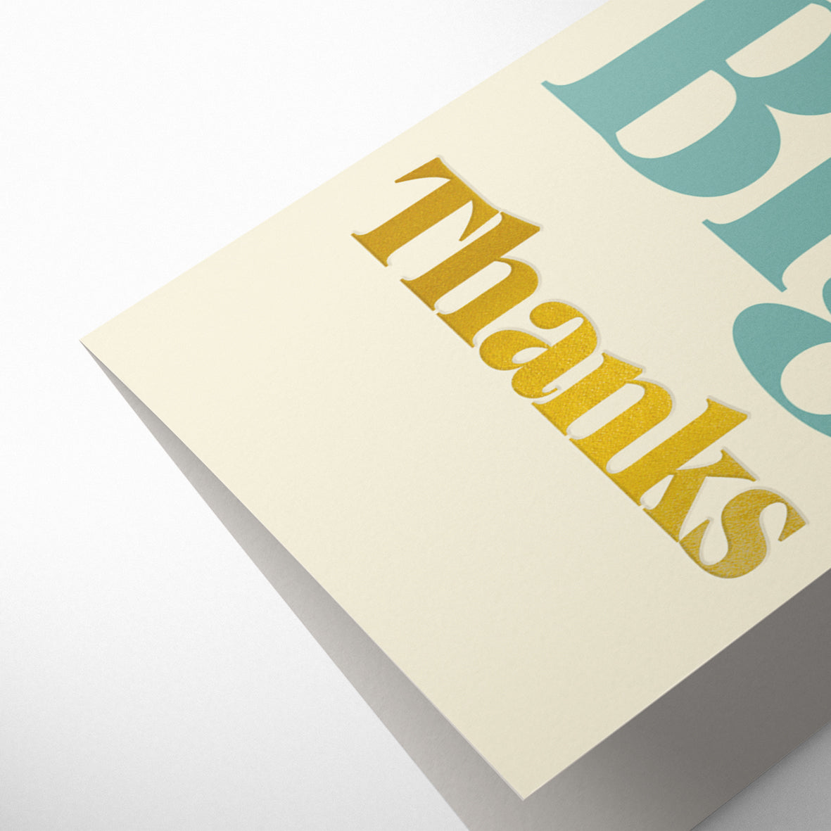 SERIF: BIG THANKS