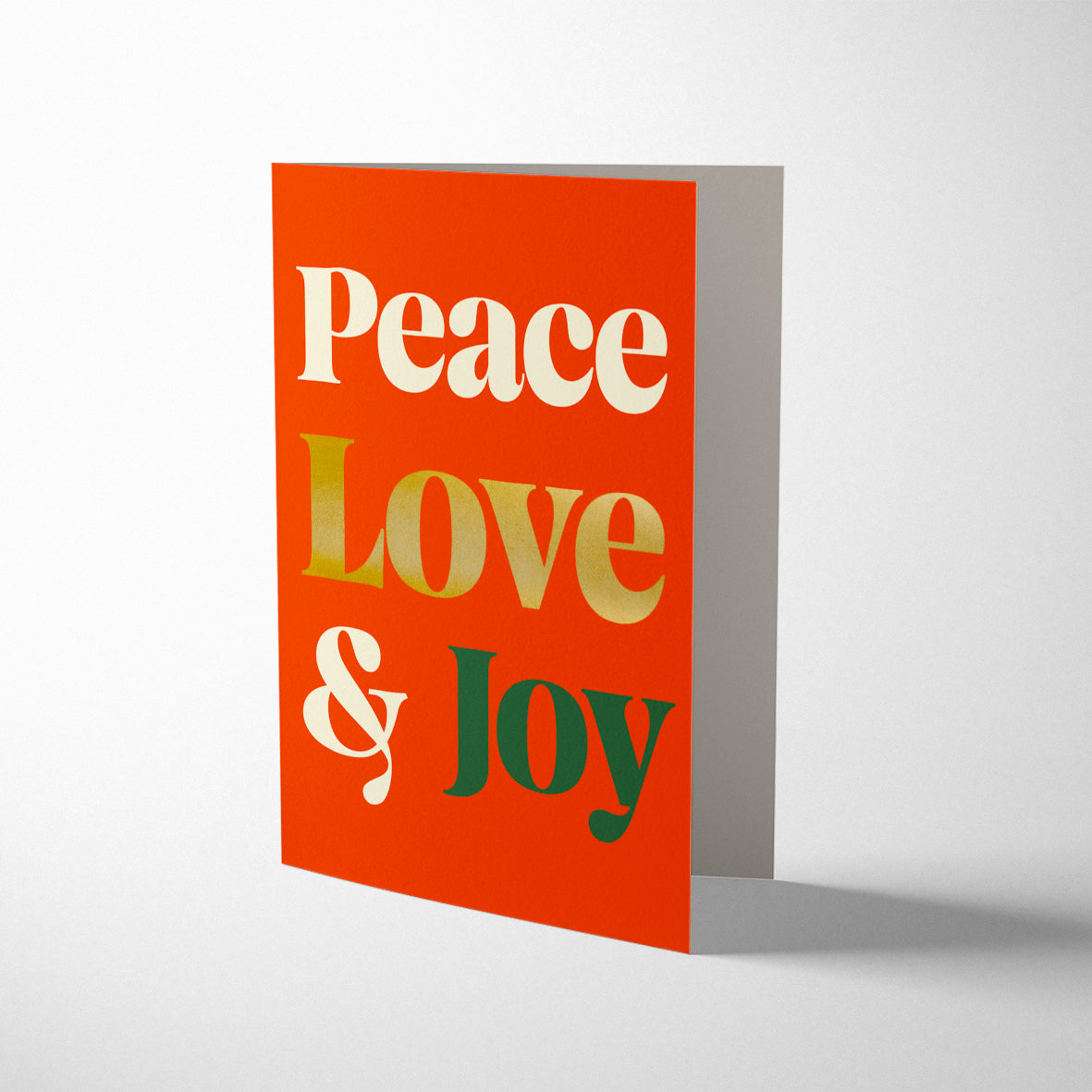 SERIF: PEACE LOVE AND JOY