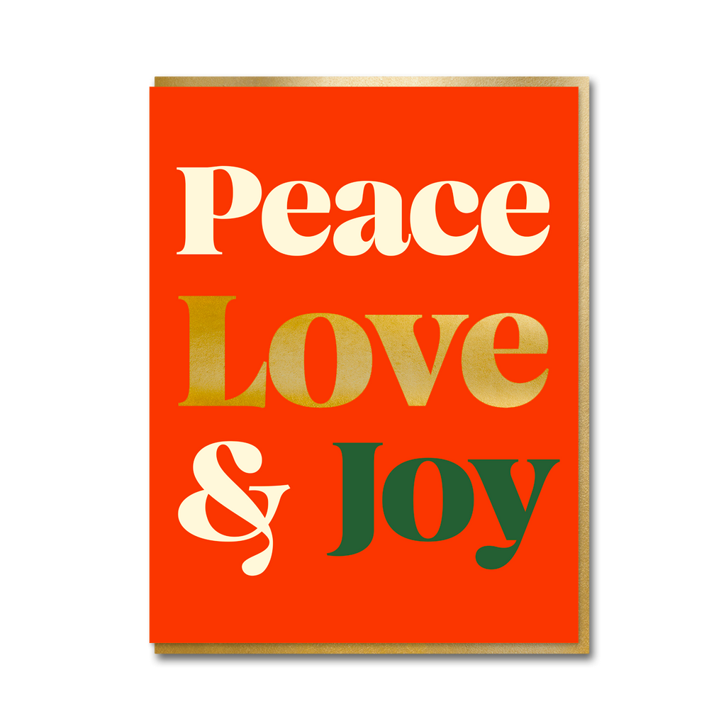 SERIF: PEACE LOVE AND JOY