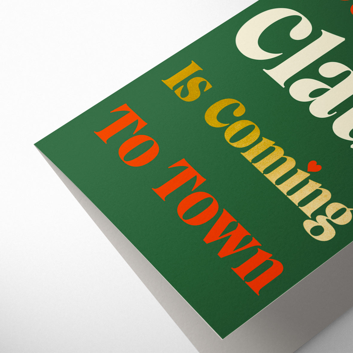 SERIF: SANTA CLAUS IS COMING TO TOWN