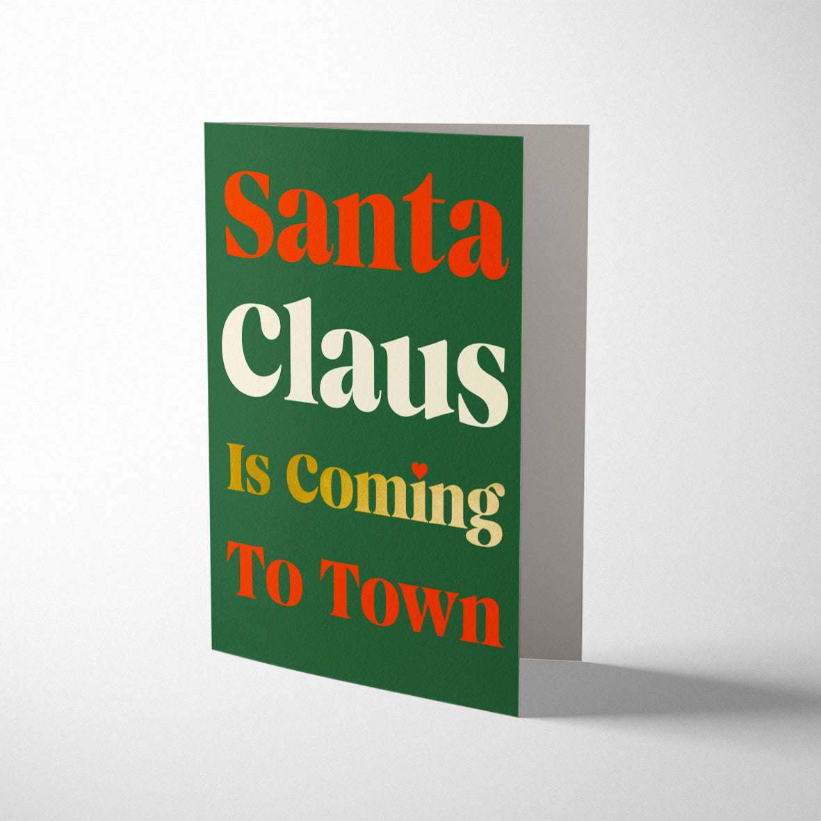 SERIF: SANTA CLAUS IS COMING TO TOWN