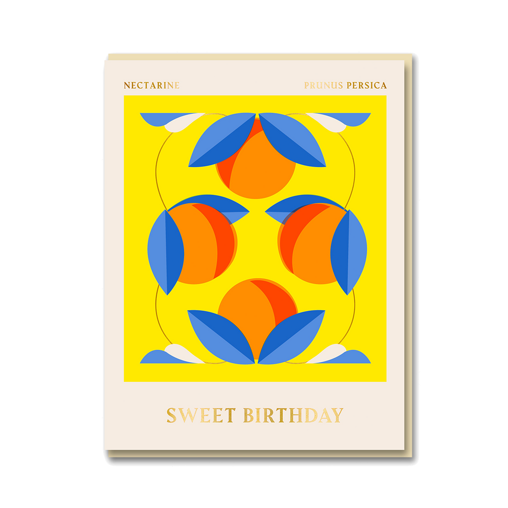 SPITALFIELDS MARKET: NECTARINE SWEET BIRTHDAY