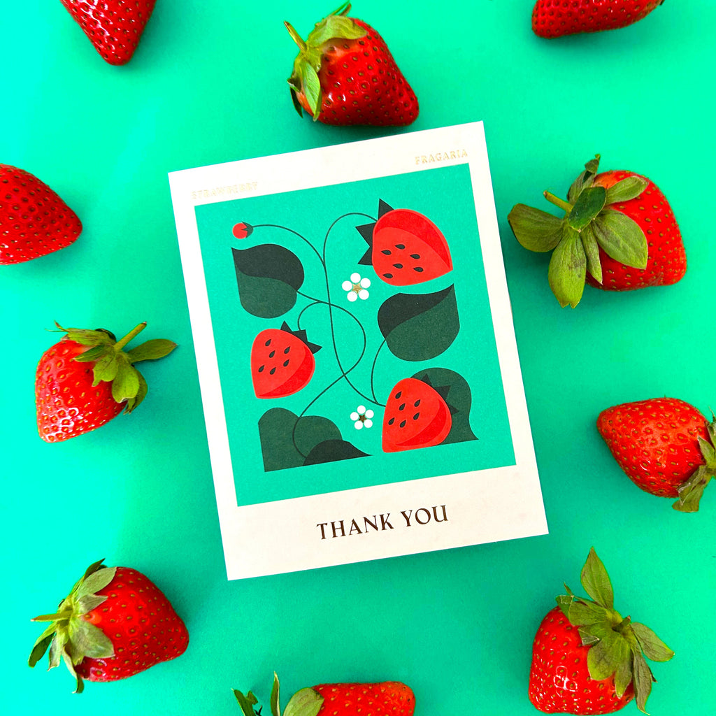 SPITALFIELDS MARKET: STRAWBERRY THANK YOU