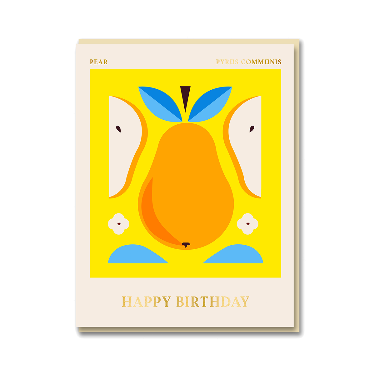 SPITALFIELDS MARKET: PEAR HAPPY BIRTHDAY