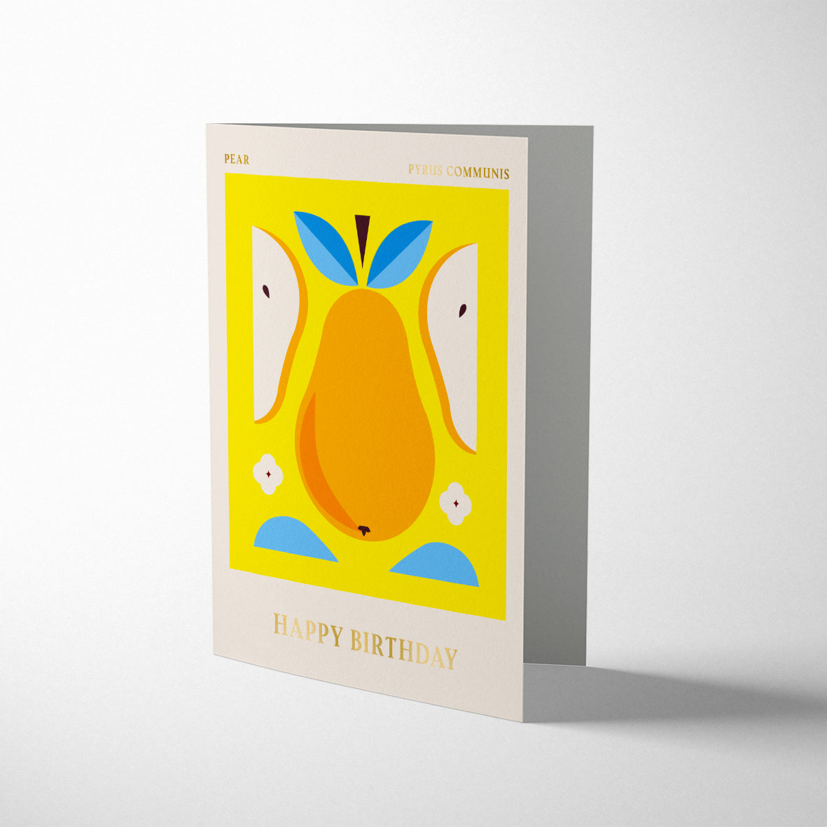 SPITALFIELDS MARKET: PEAR HAPPY BIRTHDAY