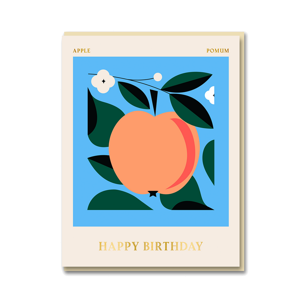 SPITALFIELDS MARKET: APPLE HAPPY BIRTHDAY