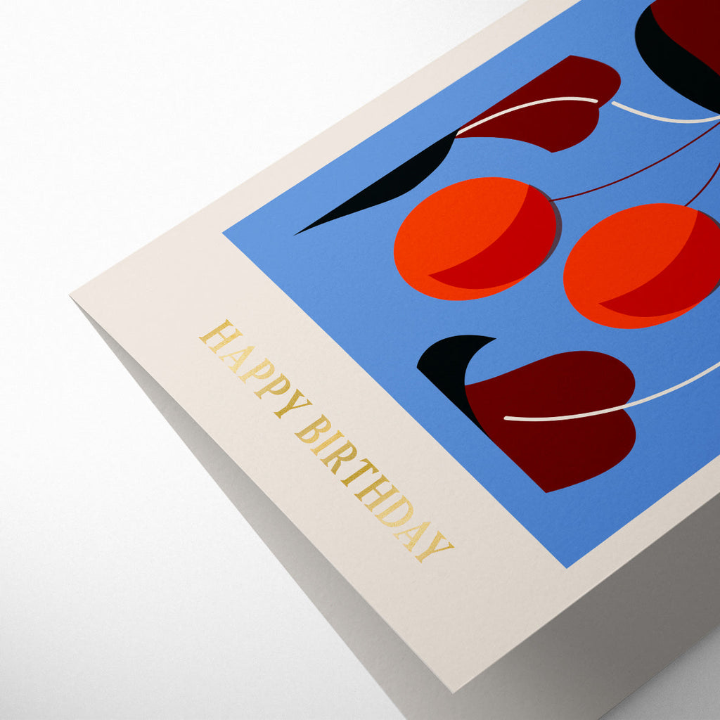 SPITALFIELDS MARKET: CHERRY HAPPY BIRTHDAY