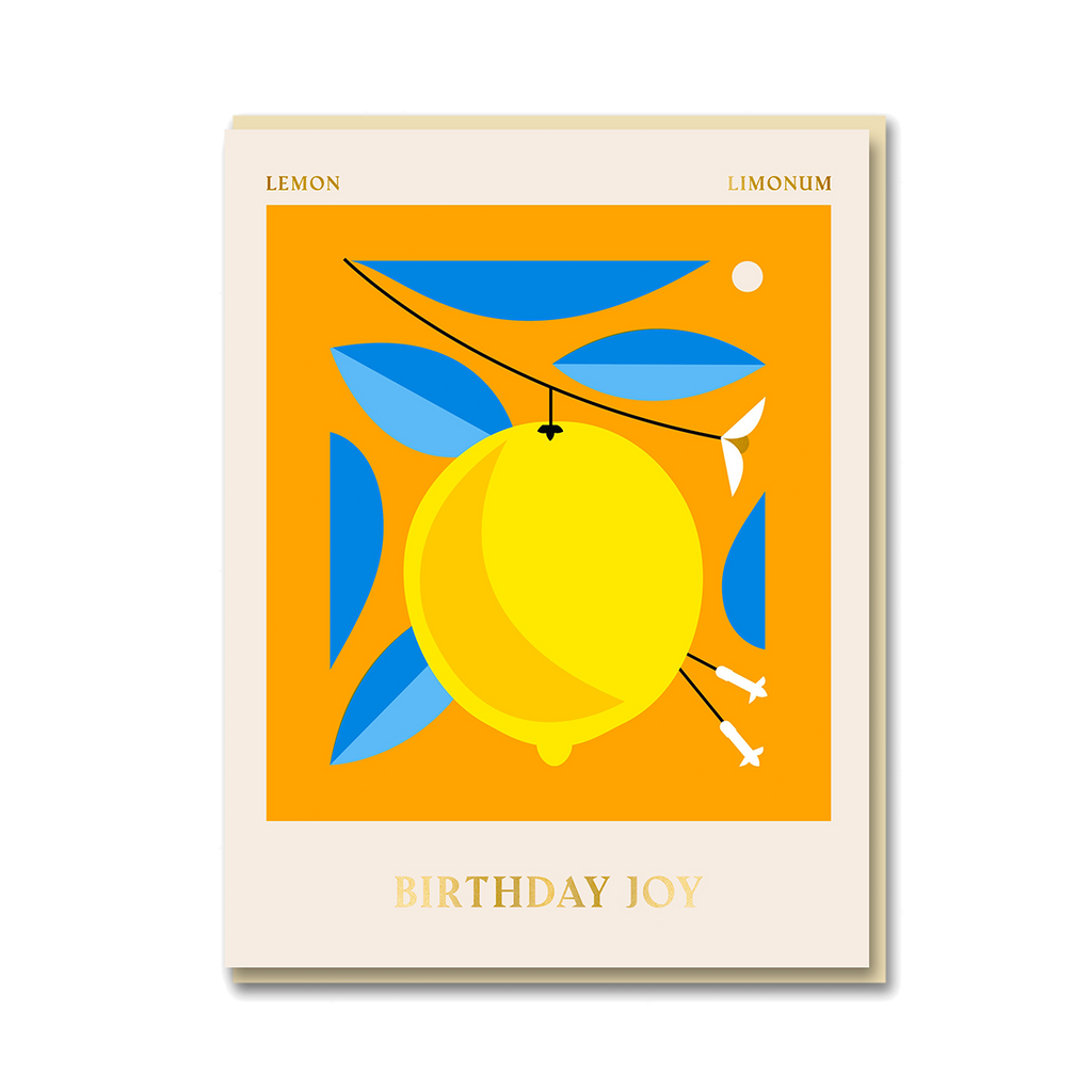 SPITALFIELDS MARKET: LEMON BIRTHDAY JOY